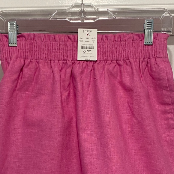 Linen and Cotton Pink Skirt - NEW! - Picture 2 of 3